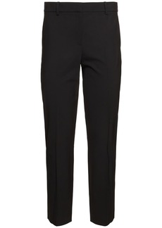 Theory Treeca Stretch Wool Straight Pants