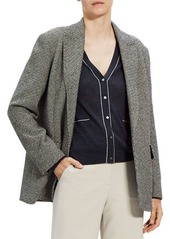 Theory Tweed Single-Breasted Jacket