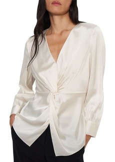 Theory Twist-Front Blouse