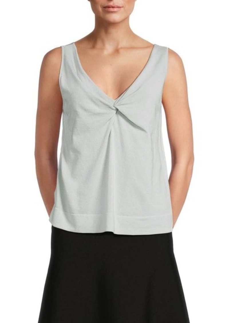 Theory Twisted Front Tank Top