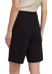 Theory Utilitarian Linen-Blend Shorts