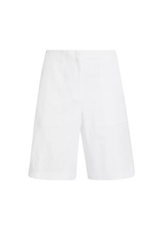 Theory Utilitarian Pocket Linen-Blend Shorts