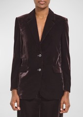 Theory Velvet Tailored Jacket