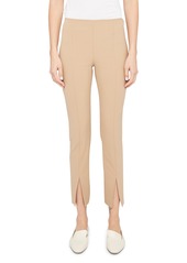 Theory Slit Leggings in Camel at Nordstrom