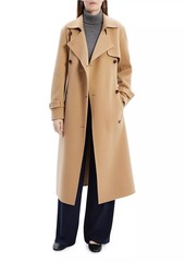 Theory Wool & Cashmere Trench Coat