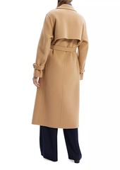 Theory Wool & Cashmere Trench Coat