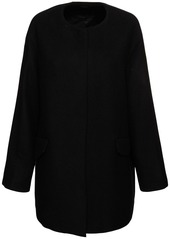 Theory Wool Blend Cape Coat