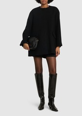 Theory Wool Blend Cape Coat