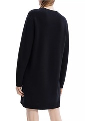 Theory Wool-Blend Jersey-Knit Sweaterdress