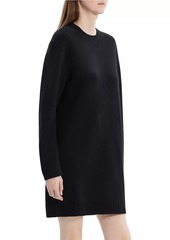 Theory Wool-Blend Jersey-Knit Sweaterdress