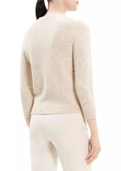 Theory Wool-Blend Shrunken Sweater