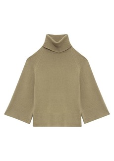 Theory Wool-Blend Turtleneck Sweater
