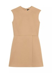 Theory Wool-Cashmere Sleeveless Minidress