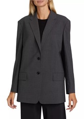 Theory Wool Single-Breasted Sport Jacket