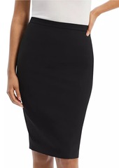 Theory Wool Slim Pencil Skirt