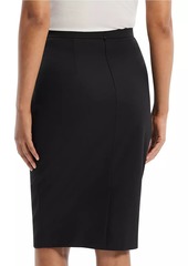 Theory Wool Slim Pencil Skirt