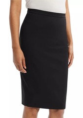 Theory Wool Slim Pencil Skirt