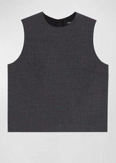 Theory Wool Suiting Shell Top