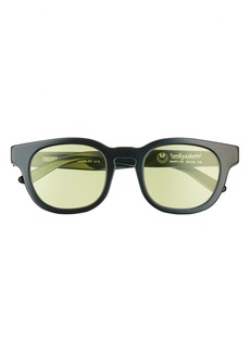 Smiley(R) x Thierry Lasry 49mm Rectangular Yellow Lens Glasses at Nordstrom