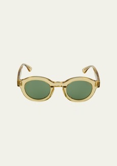 Thierry Lasry Olympy 656 Acetate Round Sunglasses