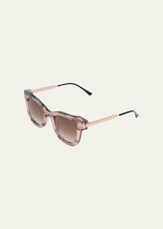 Thierry Lasry Sexxxy Square Acetate & Metal Sunglasses
