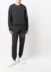 Thom Browne 4-Bar tapered track pants