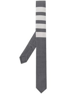 Thom Browne 4-bar plain weave tie