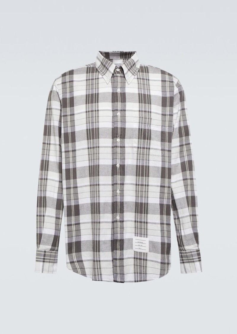 Thom Browne 4-Bar cotton shirt