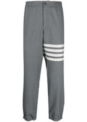 Thom Browne 4-Bar elasticated ankles trousers