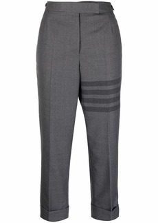 Thom Browne 4-Bar cropped trousers