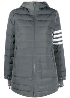 Thom Browne 4-Bar hooded ski jacket