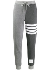 Thom Browne 4-Bar loopback track pants