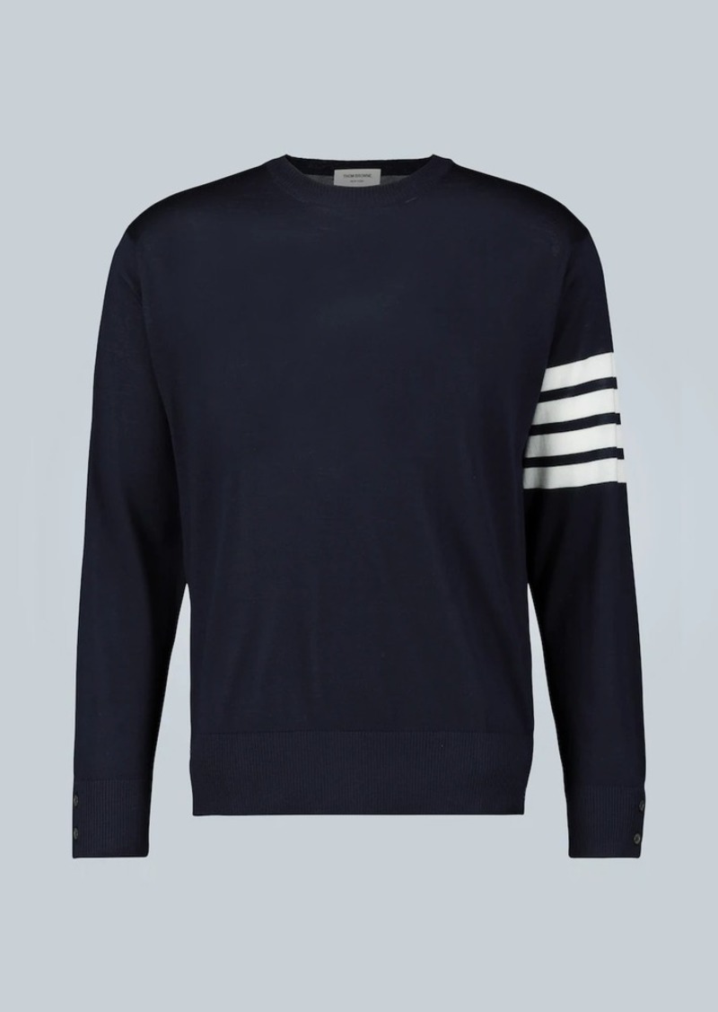 Thom Browne 4-Bar wool sweater