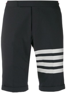 Thom Browne 4-Bar plain weave suiting shorts
