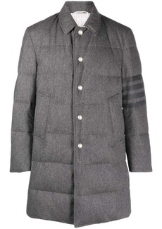 Thom Browne 4-Bar padded coat