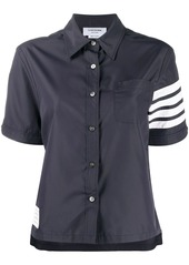 Thom Browne 4-Bar short sleeve shirt
