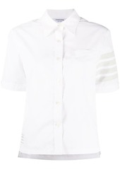 Thom Browne 4-Bar short sleeve shirt