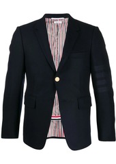 Thom Browne tonal 4-Bar flannel blazer