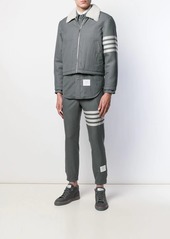Thom Browne plain weave suiting track pants