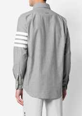 Thom Browne 4-Bar straight-fit chambray shirt