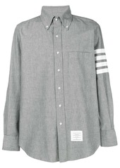 Thom Browne 4-Bar straight-fit chambray shirt