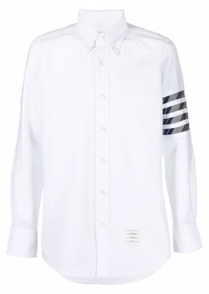 Thom Browne 4-Bar straight-fit Oxford shirt