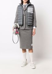 Thom Browne 4-Bar Stripe down-filled padded vest