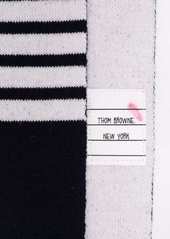Thom Browne 4-Bar stripe knit tie