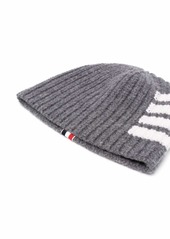 Thom Browne 4-Bar Stripe knitted beanie