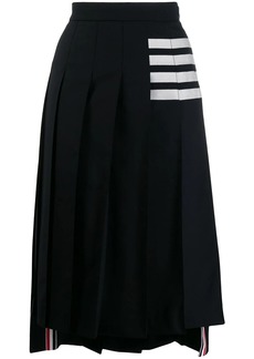 Thom Browne 4-Bar pleated skirt