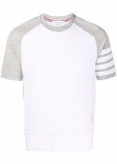 Thom Browne 4-Bar stripe T-shirt