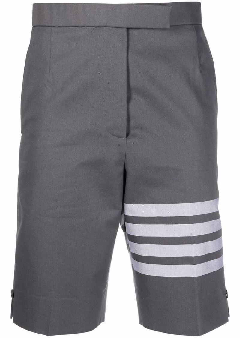 Thom Browne 4-Bar stripe tailored shorts