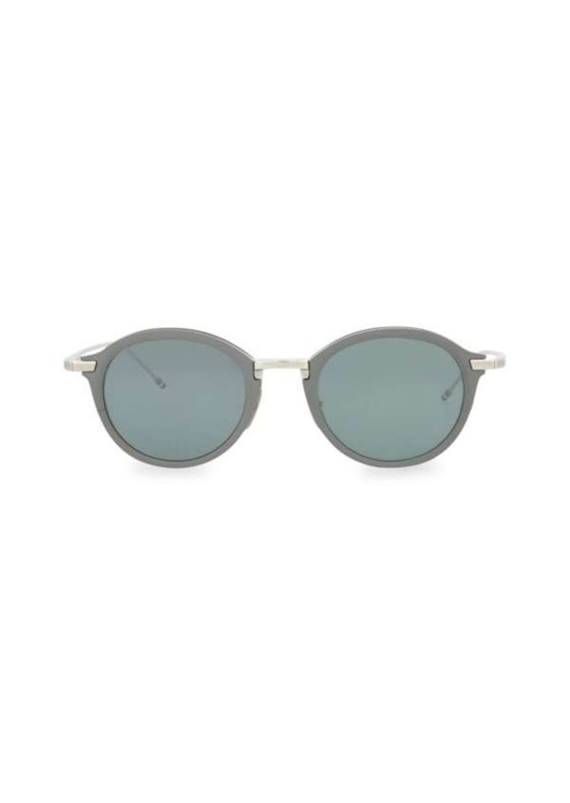 Thom Browne 48MM Round Sunglasses