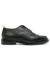 Thom Browne almond-toe Derby shoes